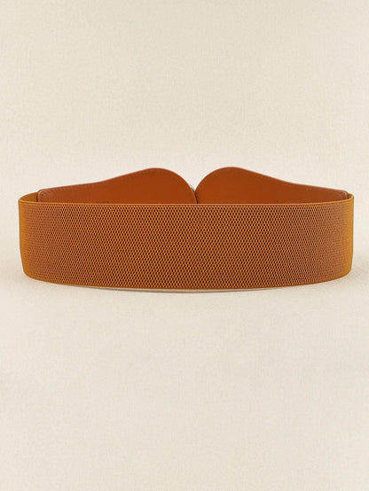 PU Elastic Wide Belt for Comfortable Fashion Fit - Selvanelle