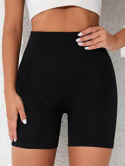 High Waist Active Shorts for Women with Stretchy Fit - Selvanelle