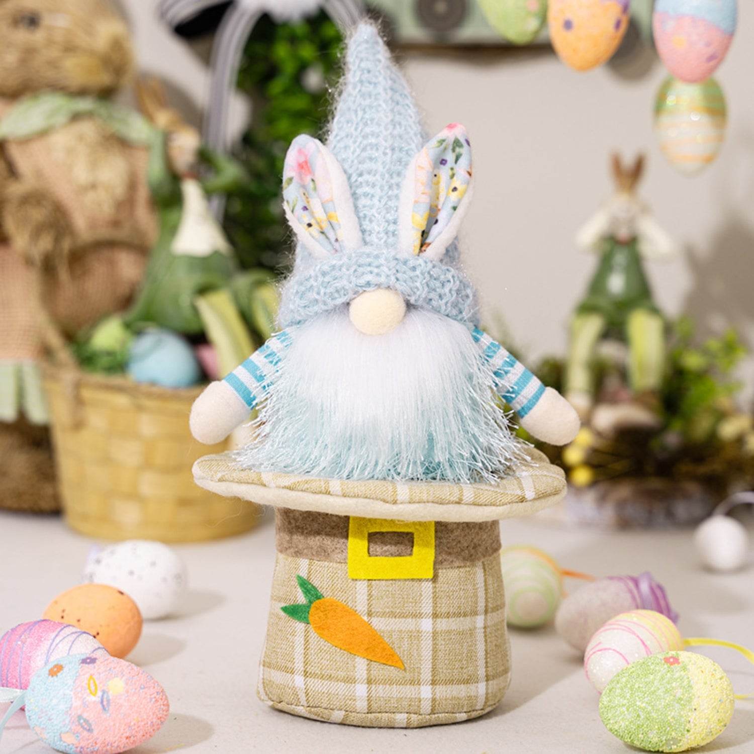 Easter Faceless Doll with Rabbit Ears - Selvanelle