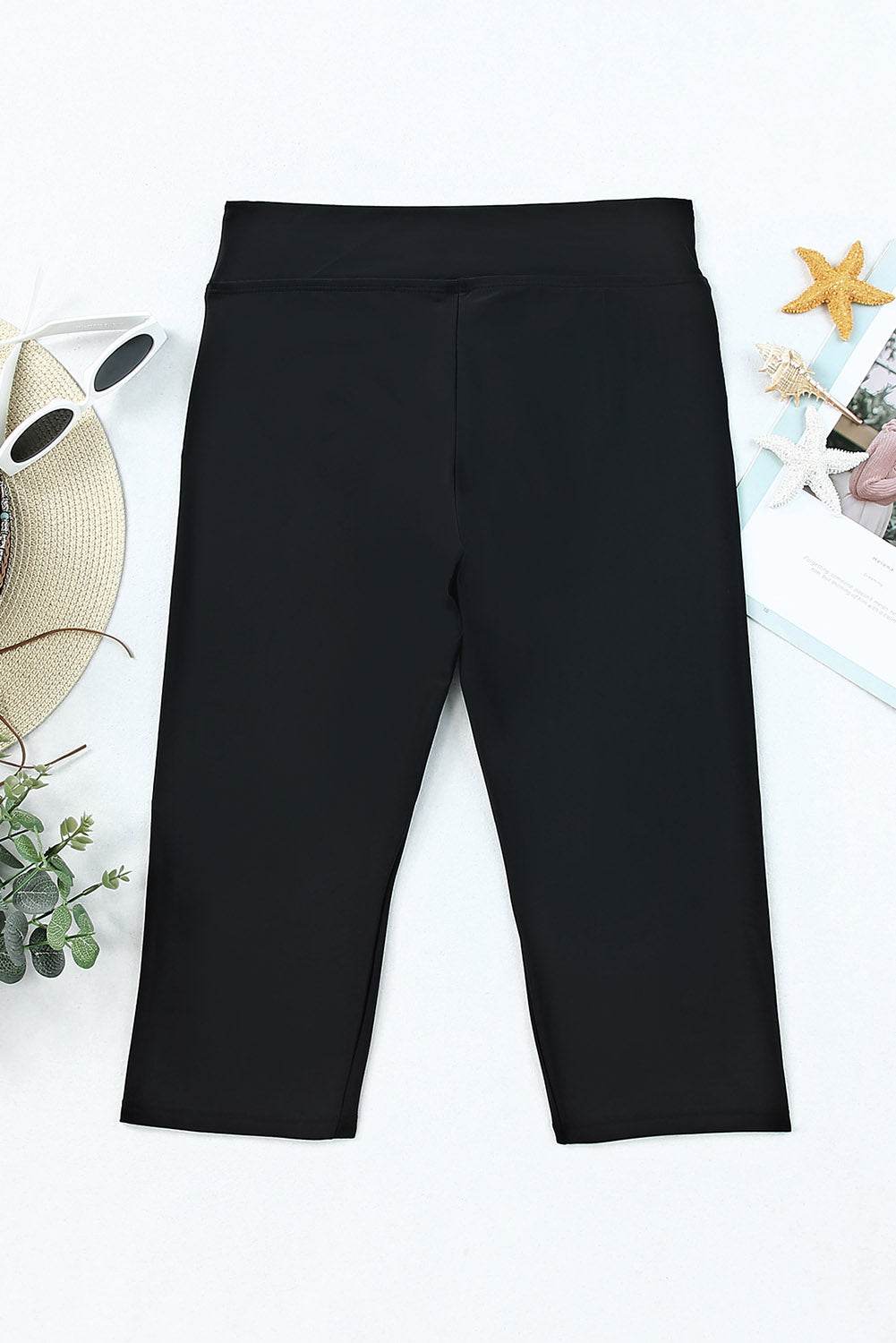 High Waist Swim Shorts - Selvanelle
