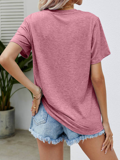 Easter MAMA Graphic Round Neck T-Shirt - Selvanelle