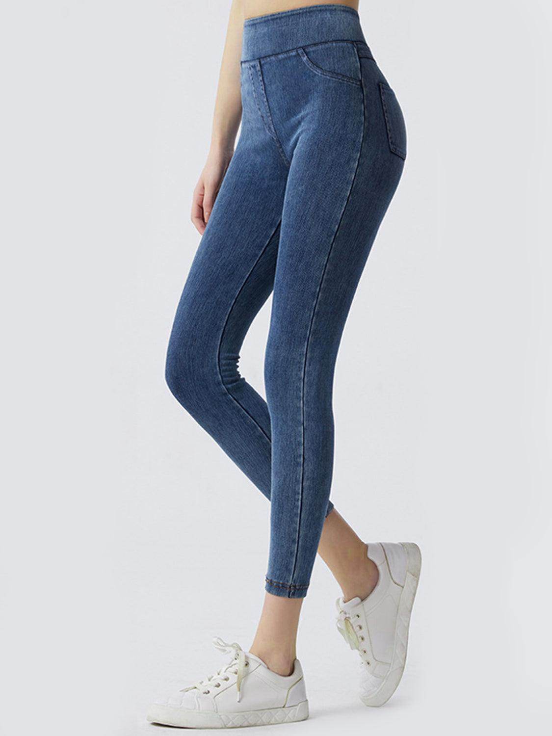 Wide Waistband Sports Leggings for Ultimate Comfort Fit - Selvanelle