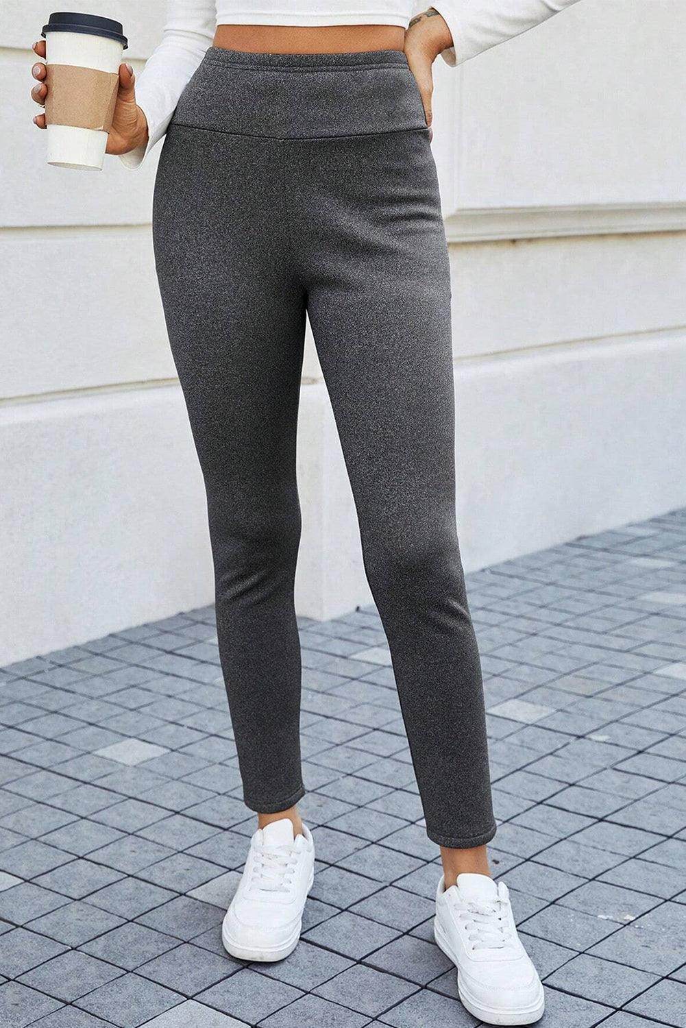High Waist Leggings for Women - Opaque Stretchy Fit - Selvanelle