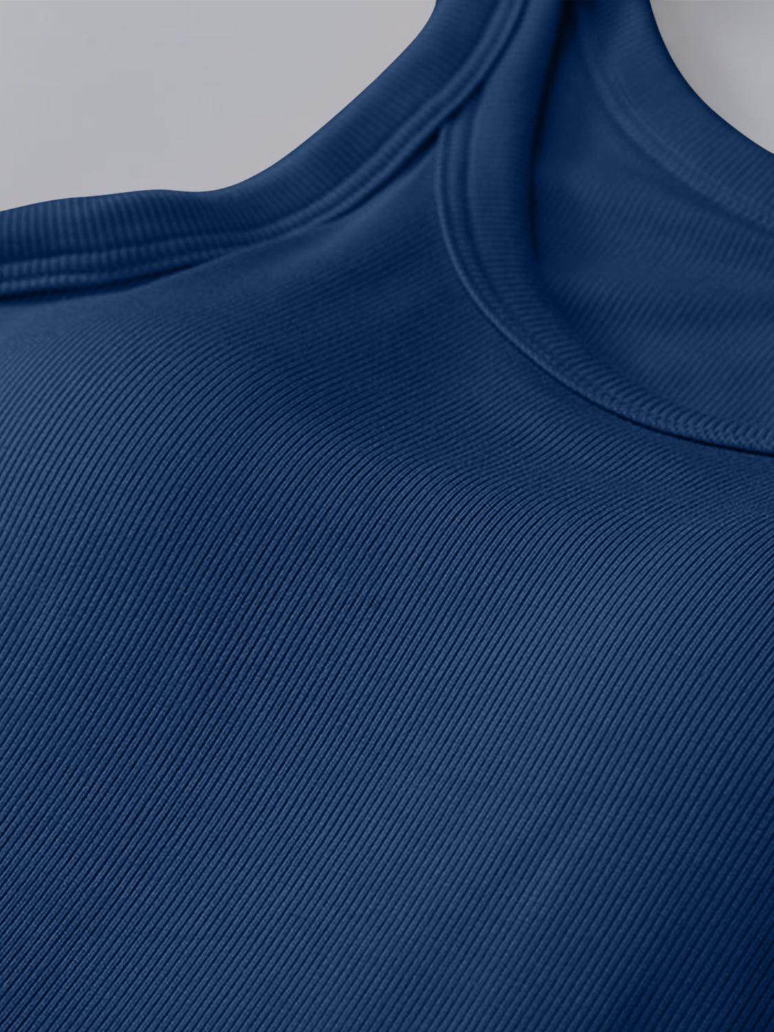 Round Neck Tank with Bra for Everyday Comfort Wear - Selvanelle