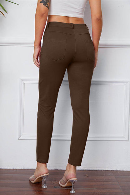 StretchyStitch Pants by Basic Bae for Comfort and Style - Selvanelle