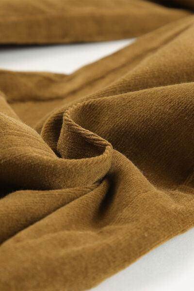 Half Elastic Waist Straight Pants for Comfortable Fit - Selvanelle