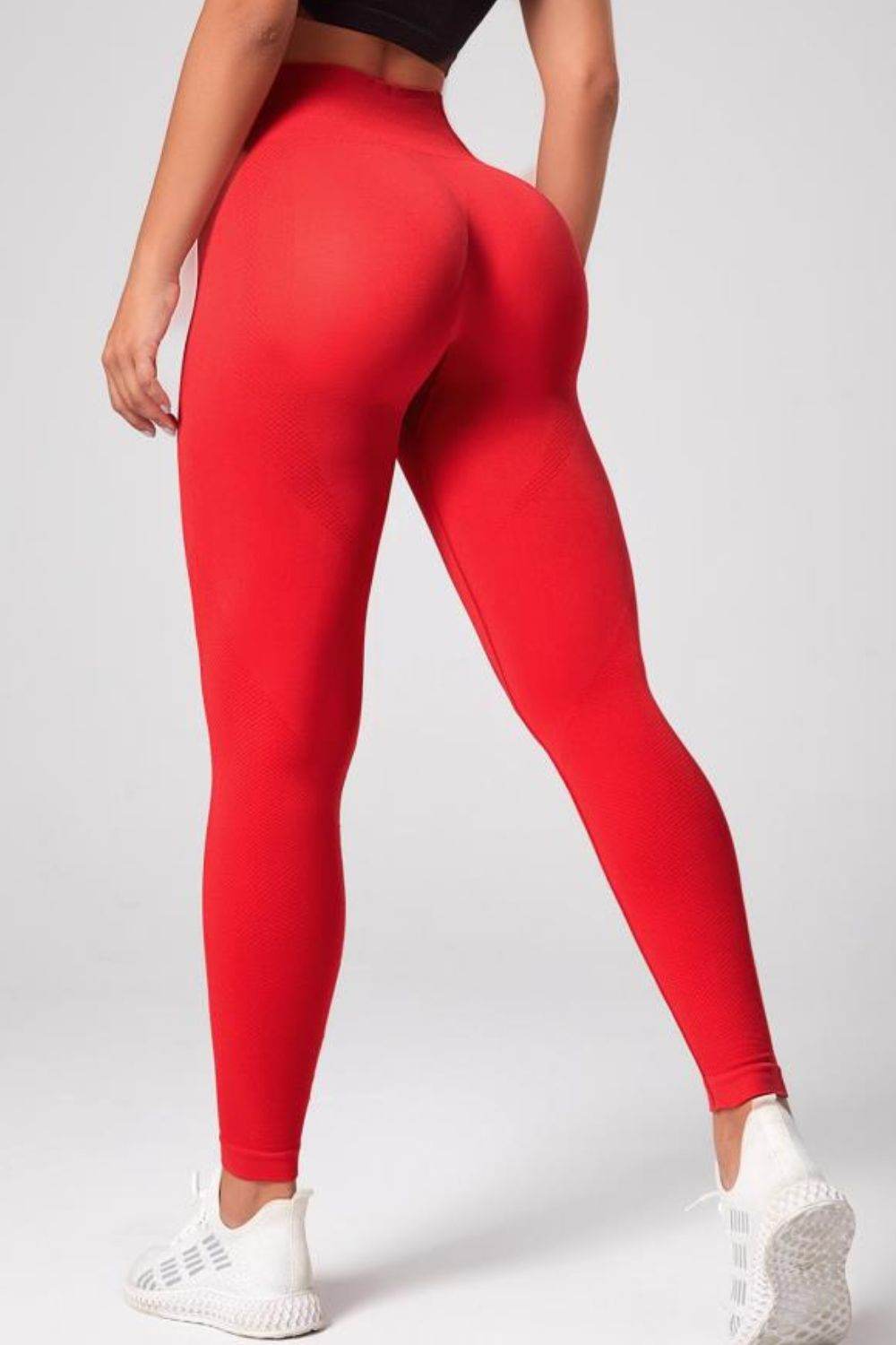 High Waistband Long Active Pants - Selvanelle