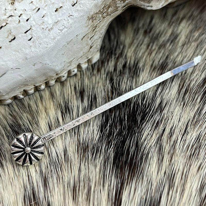 Turquoise Alloy Hairpin for Stylish Hair Accessories - Selvanelle