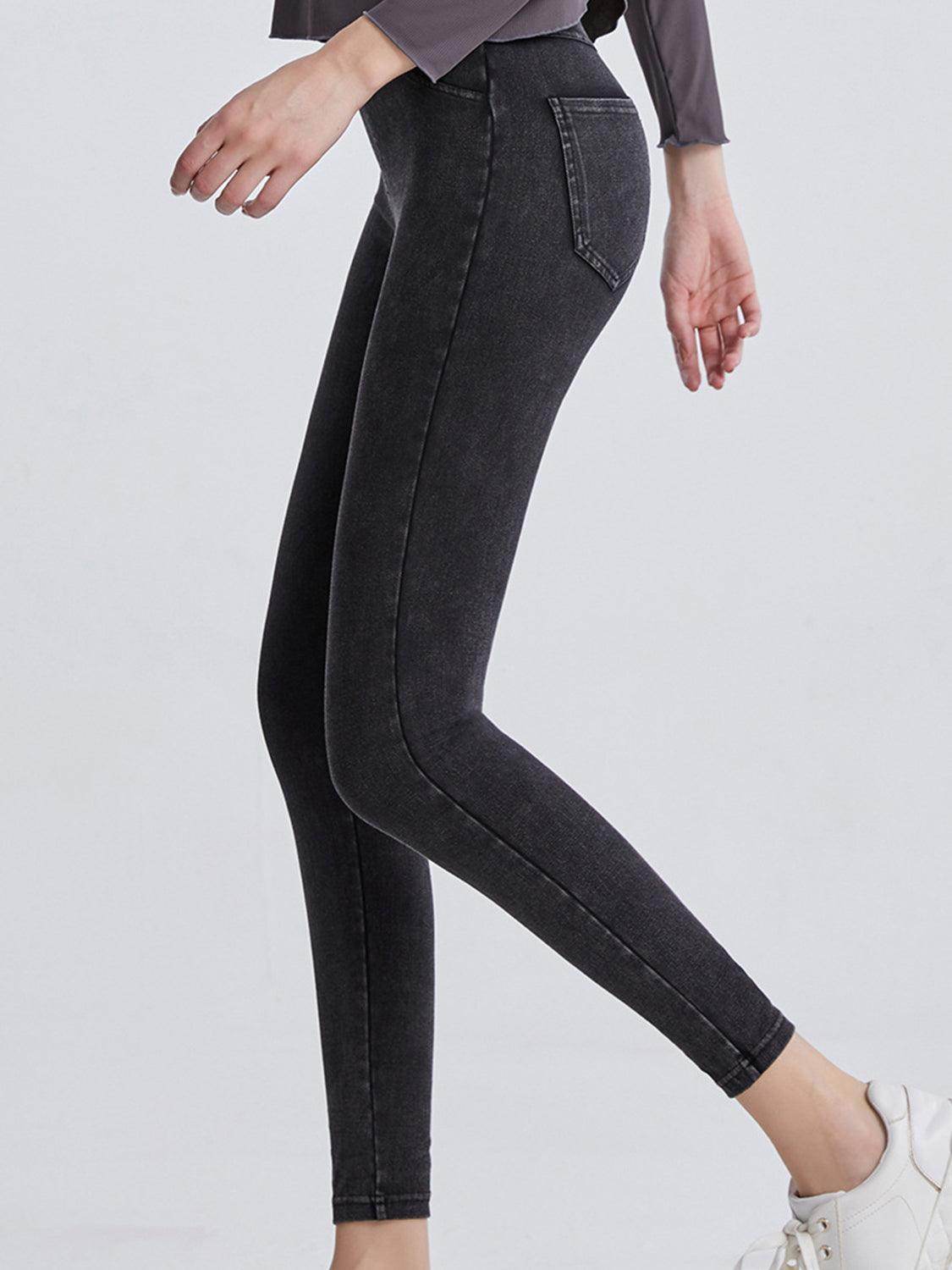 Wide Waistband Sports Leggings for Ultimate Comfort Fit - Selvanelle