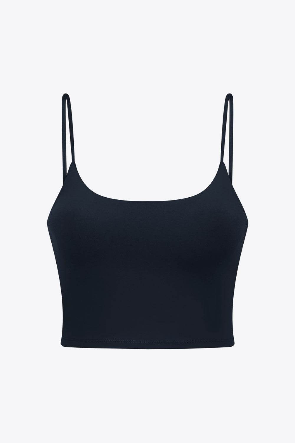 Millennia Feel Like Skin Scoop Neck Sports Cami - Selvanelle