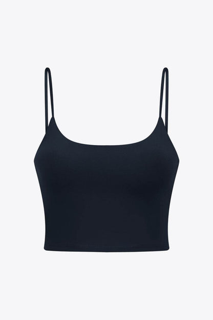 Millennia Feel Like Skin Scoop Neck Sports Cami - Selvanelle