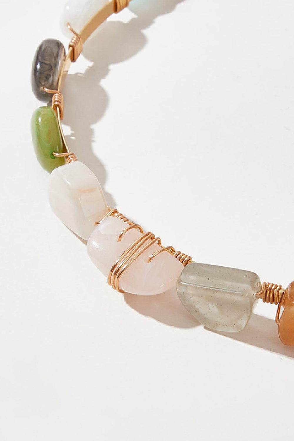 Resin Copper Headband for Modern Stylish Looks - Selvanelle