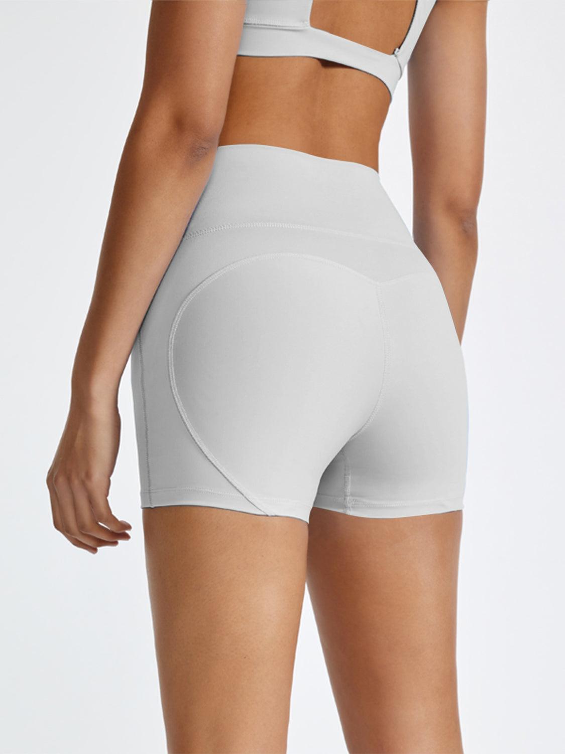 High Waist Active Shorts for Women with Stretchy Comfort