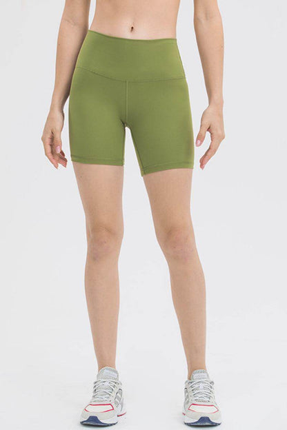 Millennia High Waist Training Shorts for Comfort and Style - Selvanelle