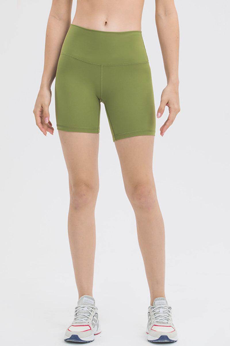 Millennia High Waist Training Shorts for Comfort and Style - Selvanelle