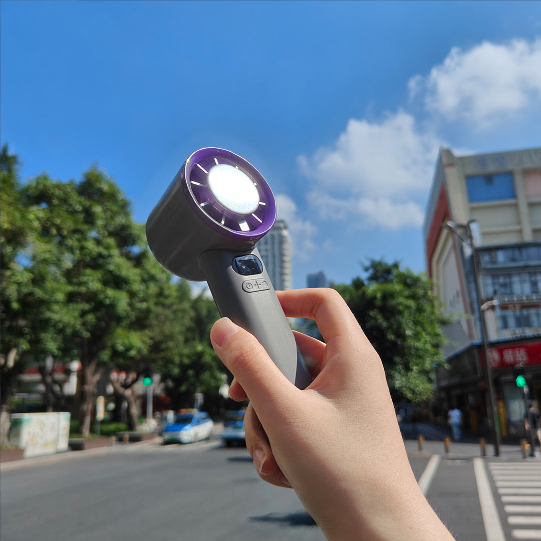 FrostOne Handheld Turbo Fan with Cooling Plate